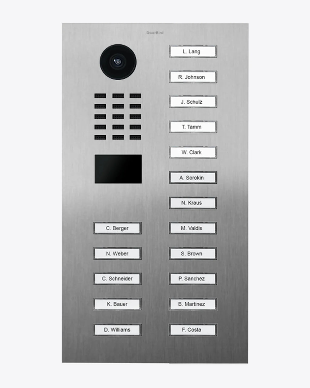 D2217V Flush-mount IP Video Intercom