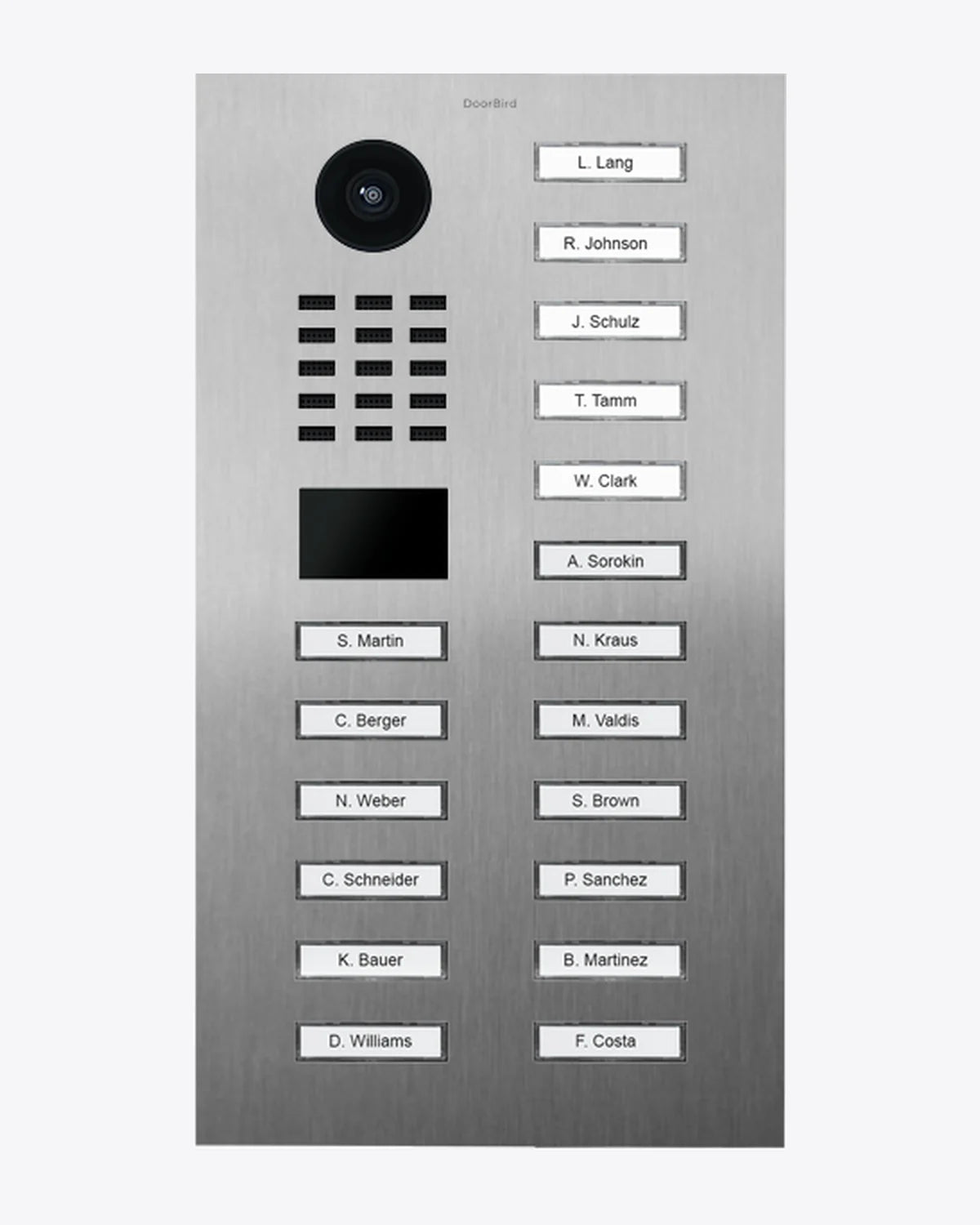 D2218V Surface-mount IP Video Intercom