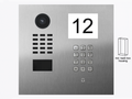 D2201IKH Flush-mount IP Video Intercom — Stainless steel V2A, brushed