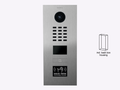 D2201TFV Fingerprint 50 Surface-mount IP Video Intercom — Stainless steel V2A, brushed